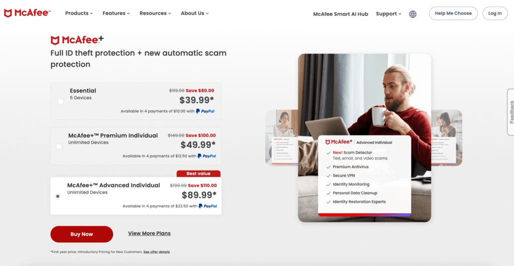 McAfee+ (Total Protection)